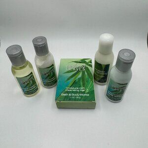 Bath & Body Works Rain Kissed Leaves travel set